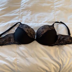 Super cute black lace Victoria’s Secret bra. 36C.